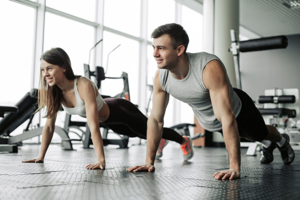 couple exercising for better health and immunity