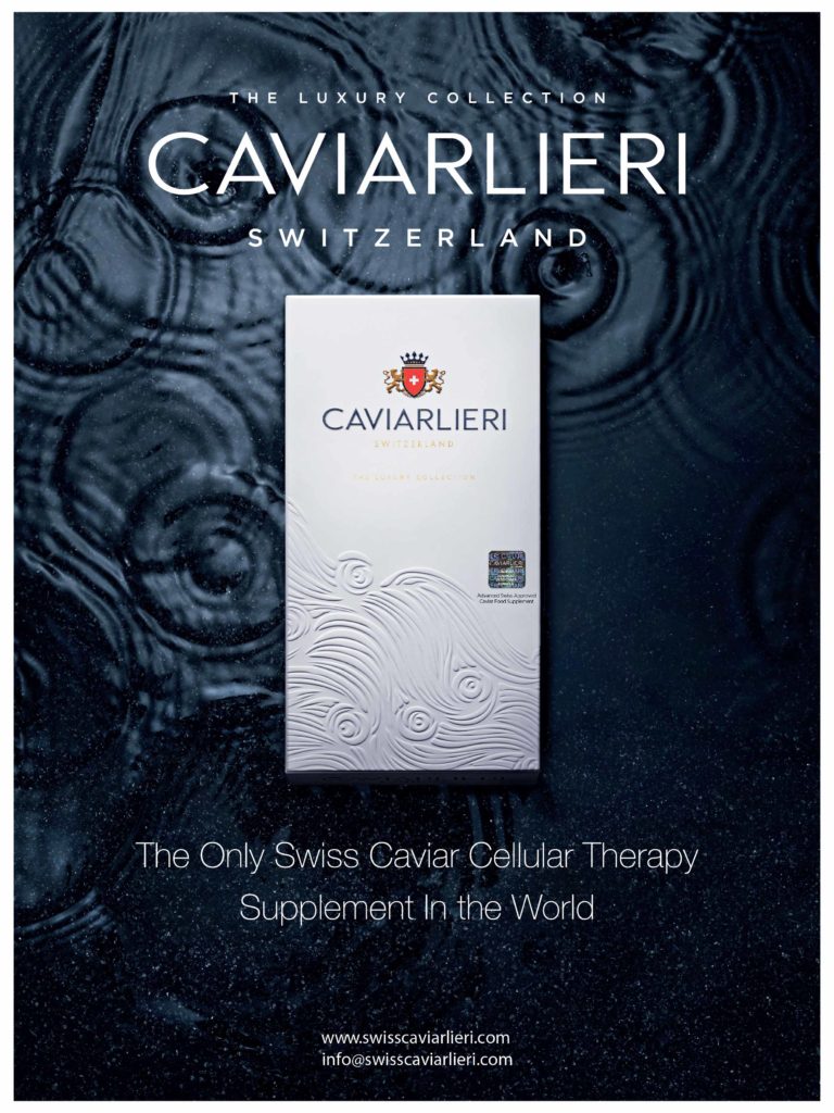 caviarlieri, the only swiss caviar cellular therapy food supplement in the world