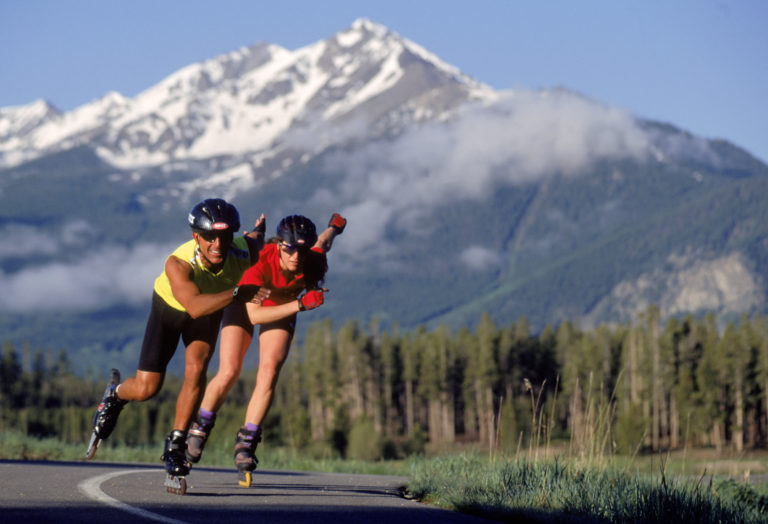 rollerblading, exercise and activity to reduce health risks