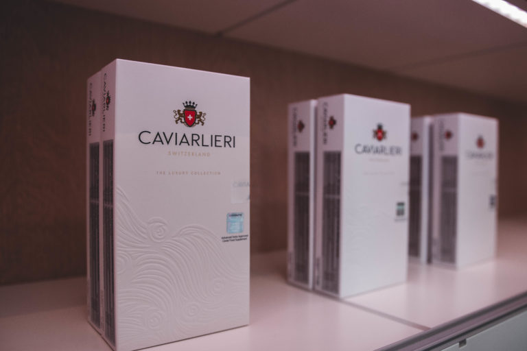 caviarlieri box, swiss caviar cell therapy food supplement